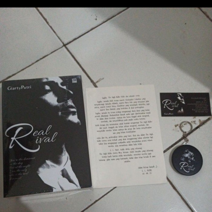 

HOT SALE!!! NOVEL REAL RIVAL BY GIARTY PUTRI TERMURAH