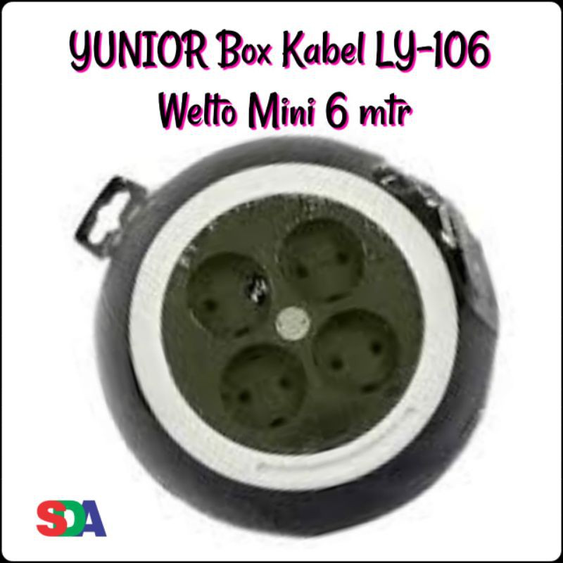 Roll Kabel/Box Kabel Yunior R6 6m LY-105 Wetto Mini