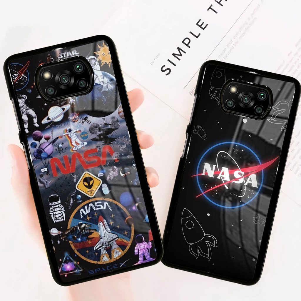 [PX07] Case Kilau Poco Phone X3 | X3 NFC | X3 PRO | Casing Hp Xiaomi Nasa Astronot