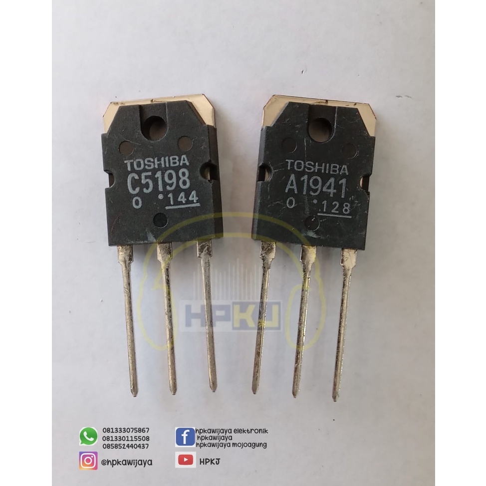 PROMO TRANSISTOR THOSIBA A1941 C5198 Transistor 5198-1941