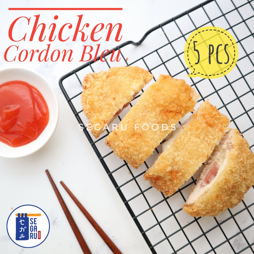 Chicken Cordon Bleu | Katsu Bento Frozen Food Homemade Halal