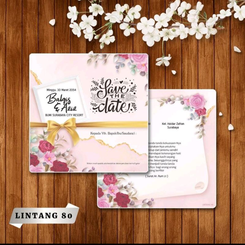 

Undangan + Cetak Blanko Lintang
