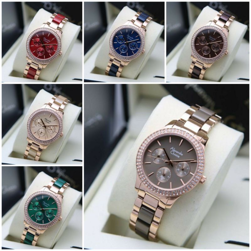 AC2914 Jam Tangan Wanita Alexandre Christie AC 2914 Wanita Original