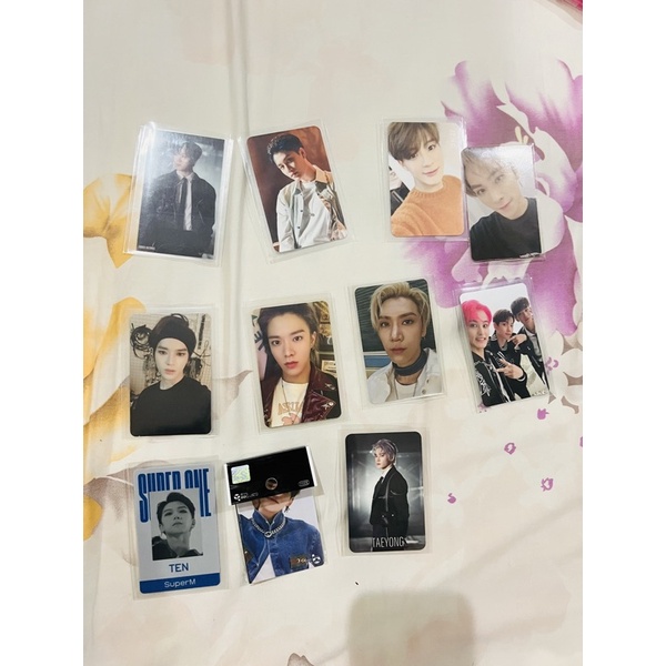 Photocard PC Taeyong Superhuman Taeyong Loveholic B1 Haechan Bene Loveholic tower records Yuta Neozo