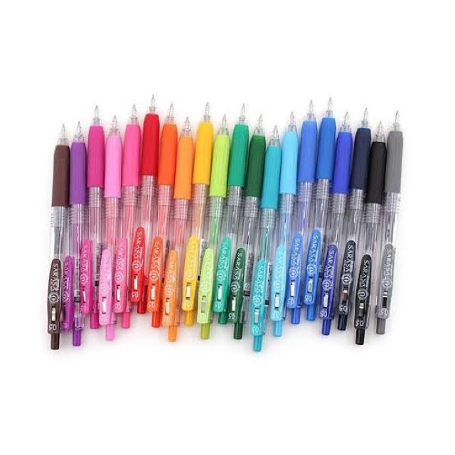 

Pulpen gel sarasa clip zebra - 0,5 mm