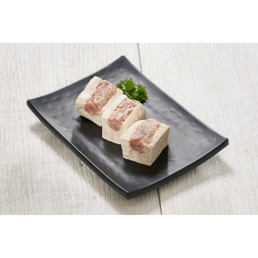 

CHINESE TOFU WITH MEAT FILLING