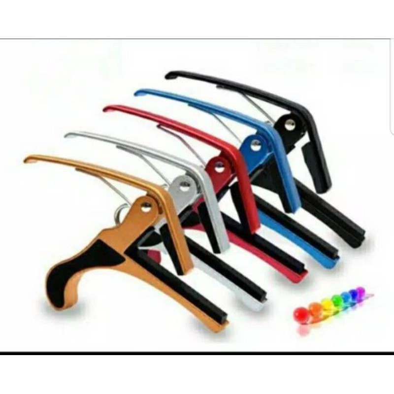 CAPO GUITAR / PENJEPIT GITAR ALLOY DLUXE 01