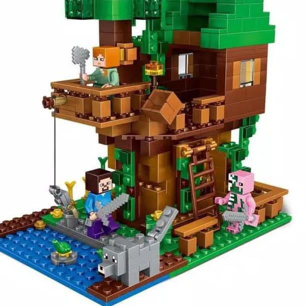 minecraft lego tree