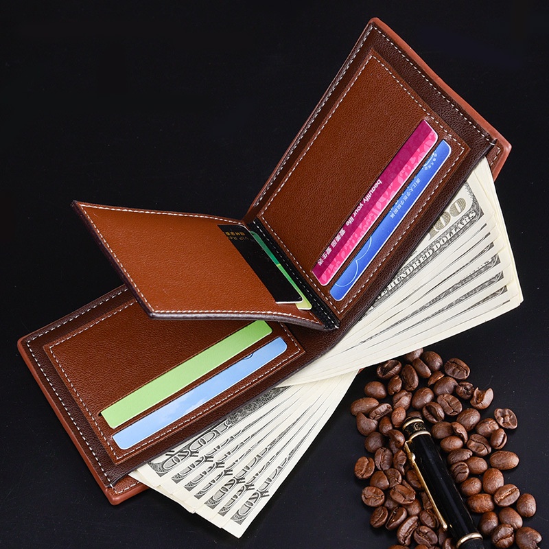 Dompet Lipat Kulit Pria Wanita exclusive BS19 dompet pria dompet cowo donpet kulit dompet ACC