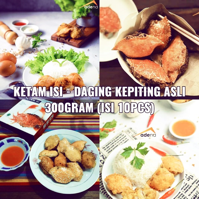 

Ketam isi oleh-oleh khas belitong
