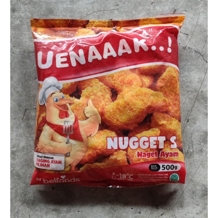 

BELFOODS NUGGET S 500gr