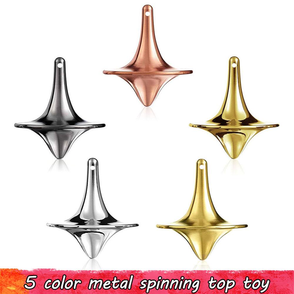 Needway Spinning Top Decor Hadiah Indah Mini Tidak Tahan Sangat Baik Akurat Gyroscope