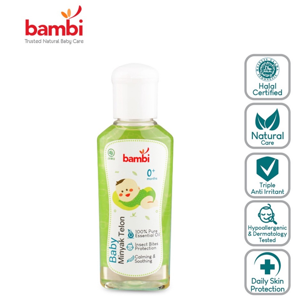 Bambi Baby Minyak Telon 60ml