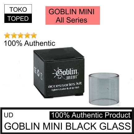 koleksi tabung bahan kaca Authentic GOBLIN MINI Replacemen | warna glass BLACK