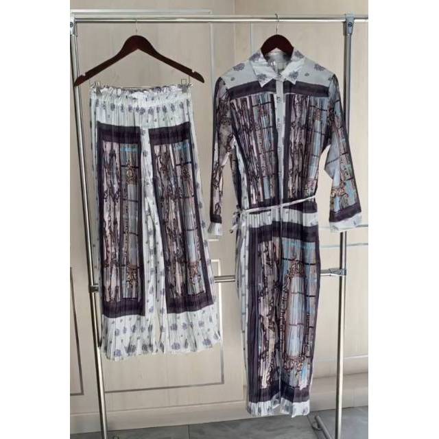 Baju Setelan Blackpink Set Plisket Gamis Import Bangkok Terbaru
