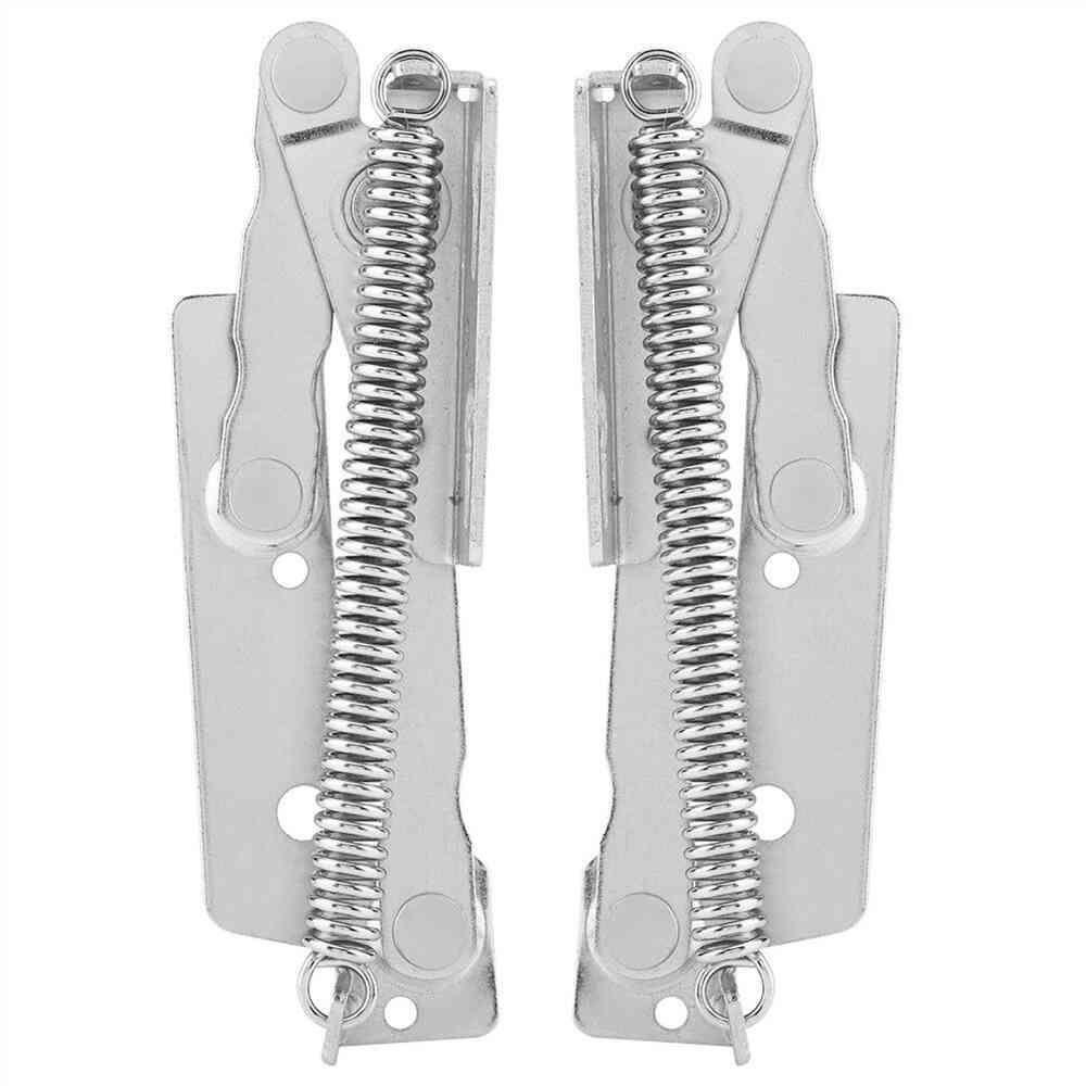 Top 2Pcs Engsel Tersembunyi Furniture Lemari 80derajat Lift Up Stay Cabinet Door Support