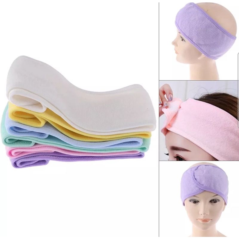 BANDANA MANDI / BANDANA FACIAL WASH / BANDANA HEADBAND / BANDO MAKE UP POLOS