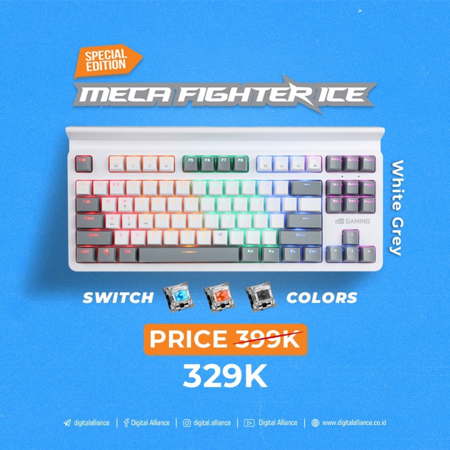 Digital Alliance Meca Fighter ice SE White Grey / DA Meca Fighter ice SE White Grey