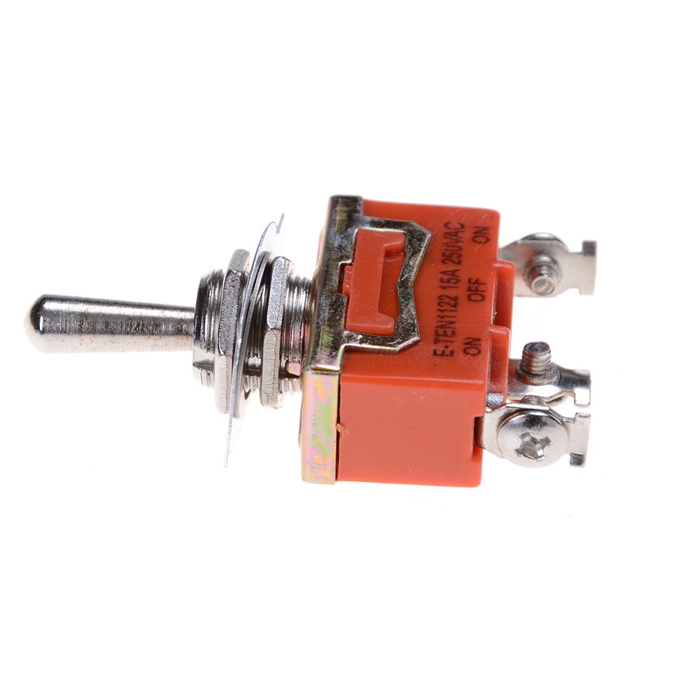 Saklar Toggle Switch ON-OFF SPDT 250V 15A Dengan 3 Terminal