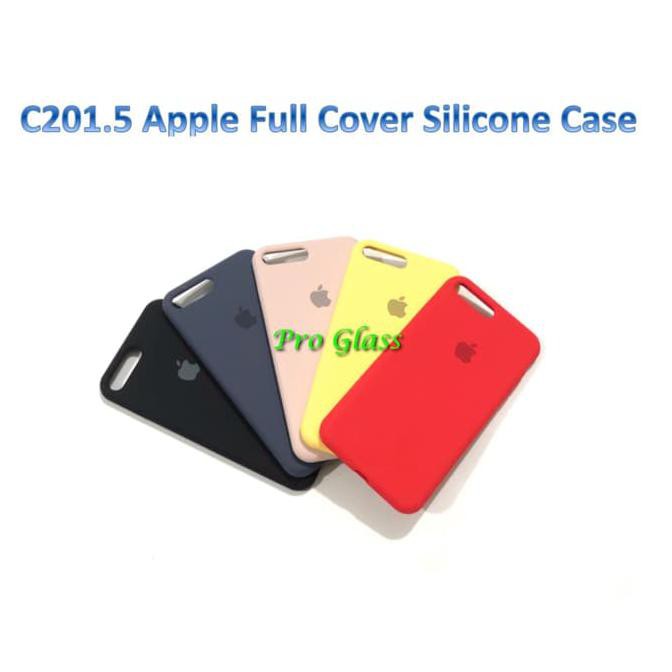 C201.5 IPHONE 7 PLUS / 8 PLUS FULL APPLE SILICON LEATHER CASE SILICONE