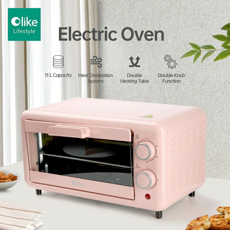Oven Listrik OLIKE Electric Oven Toaster GRAB GOSEND