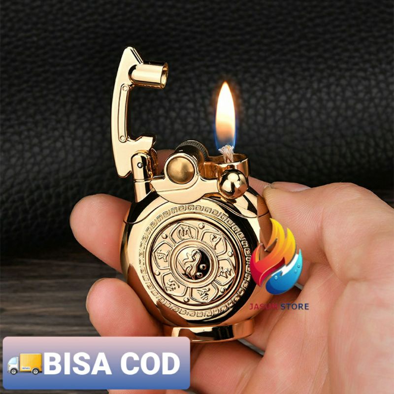 Korek Api Minyak Model Liontin BISA COD