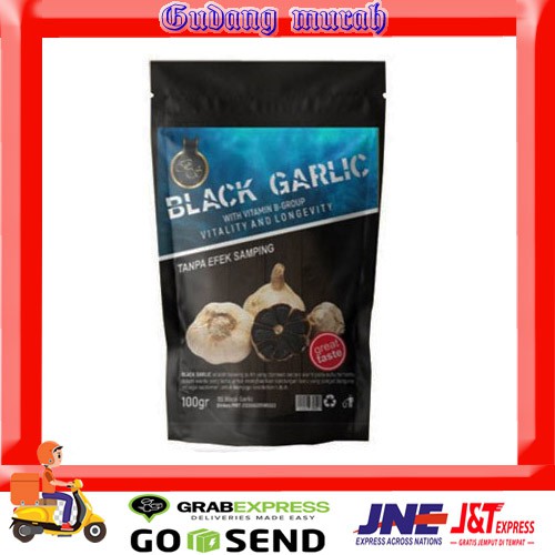 

Black garlic BS pouch 100gr bawang putih hitam