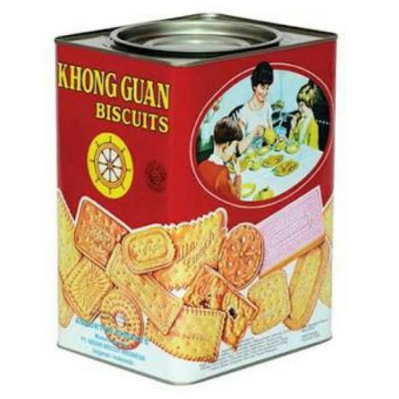 

BISKUIT KHONG GUAN KALENG 1600GR - ROTI KALENG