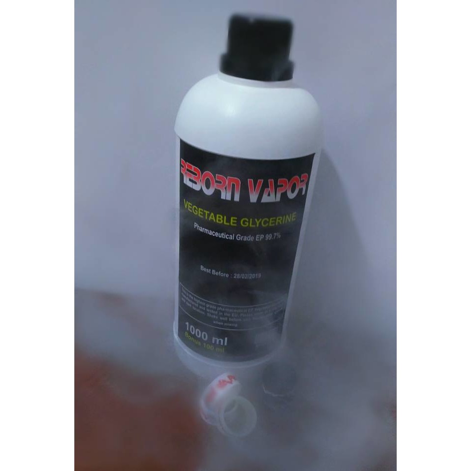 

VG / VEGETABLE GLYCERINE ORGANIC PHARMAGRADE 1LITER