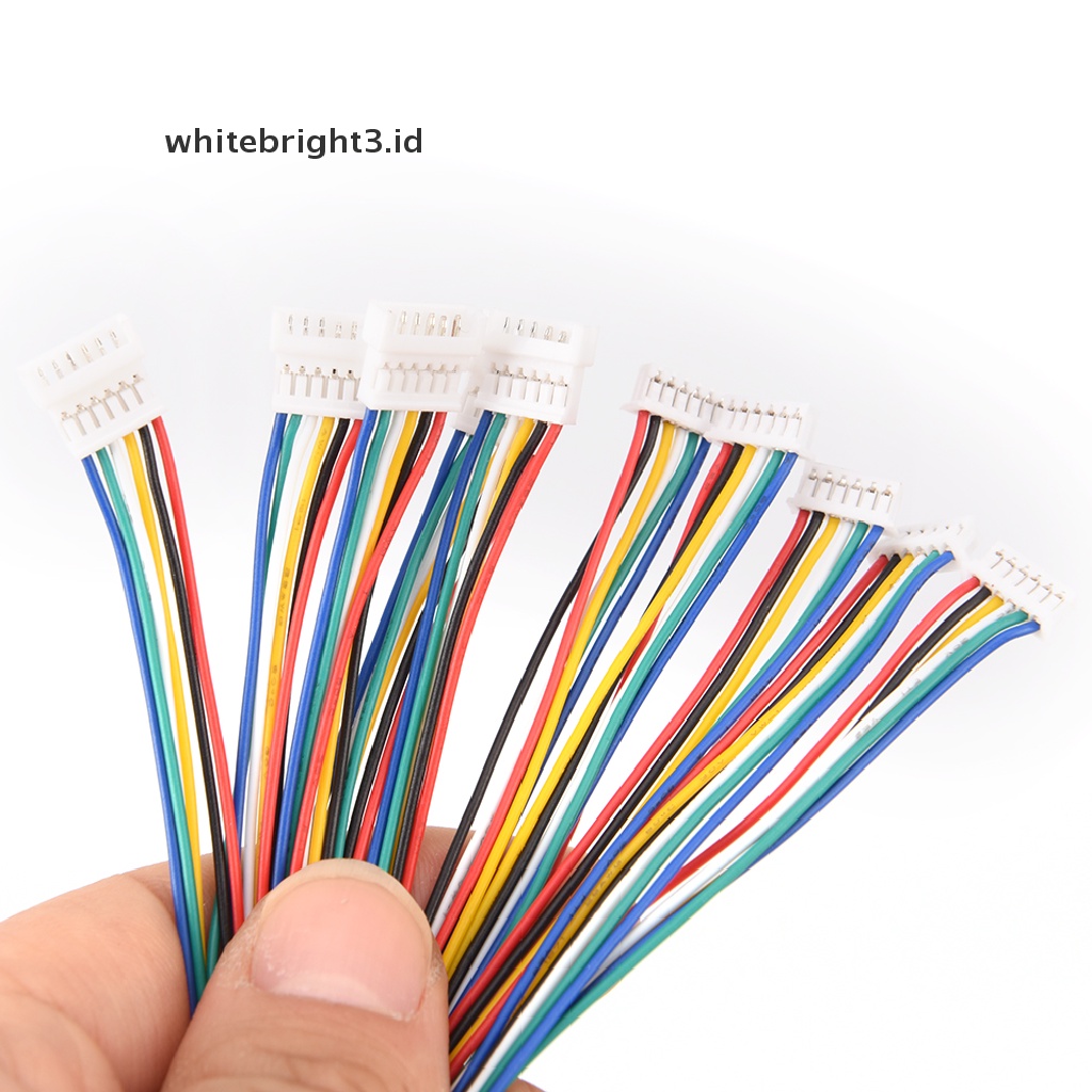 (whitebright3.id) 5 Pasang plug Konektor Micro JST GH 1.25 2-pin Ke 6-pin Male &amp; Female