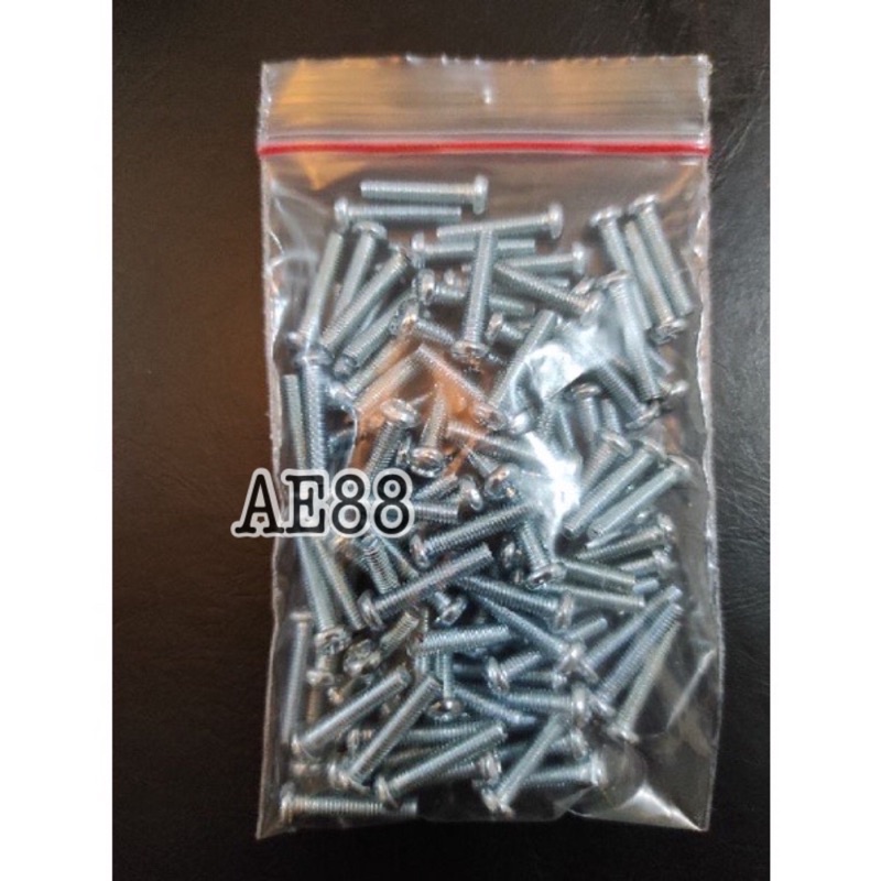 Baut 3x10mm 3x15mm isi 100pcs