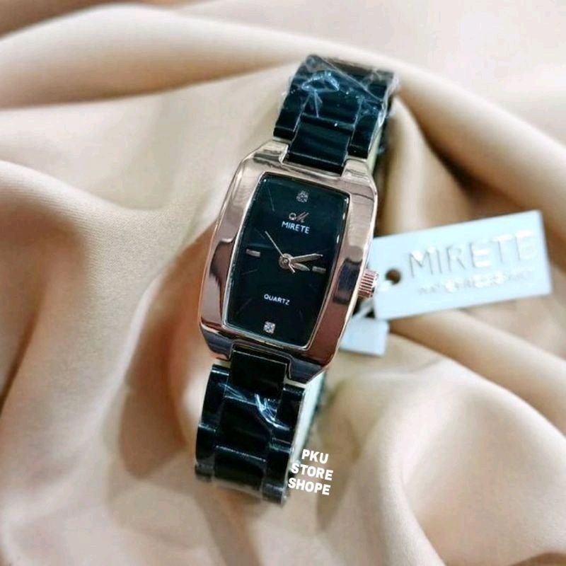 JAM TANGAN WANITA MIRETE CANTIK!!! JAM TANGAN WANITA ORIGINAL/JAM TANGAN WANITA TAHAN AIR/JAM TANGAN WANITA MURAH/JAM TANGAN WANITA SIMPLE/JAM TANGAN WANITA RANTAI STAINLISS/JAM TANGAN WANITA BAYAR DI TEMPAT