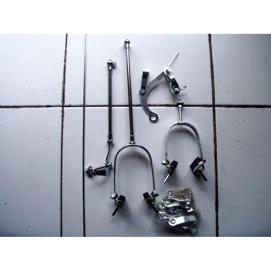 REM SEPEDA ONTHEL - SET REM SEPEDA ONTHEL - RANGKAIAN REM ONTHEL DEPAN BELAKANG - AKSESORIS ONTHEL