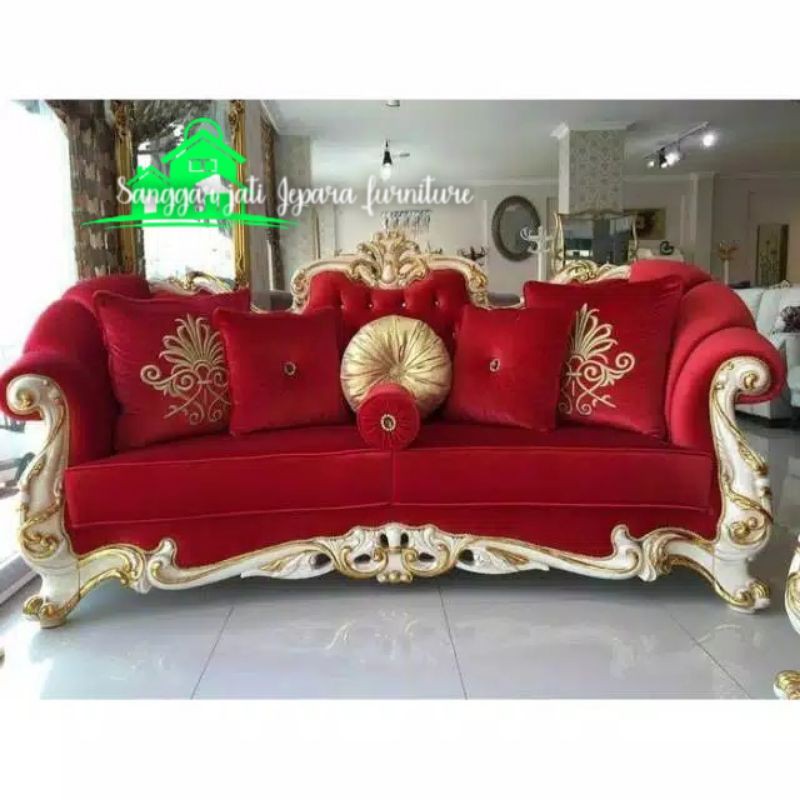 Bangku sofa ukir cantik meubel jepara