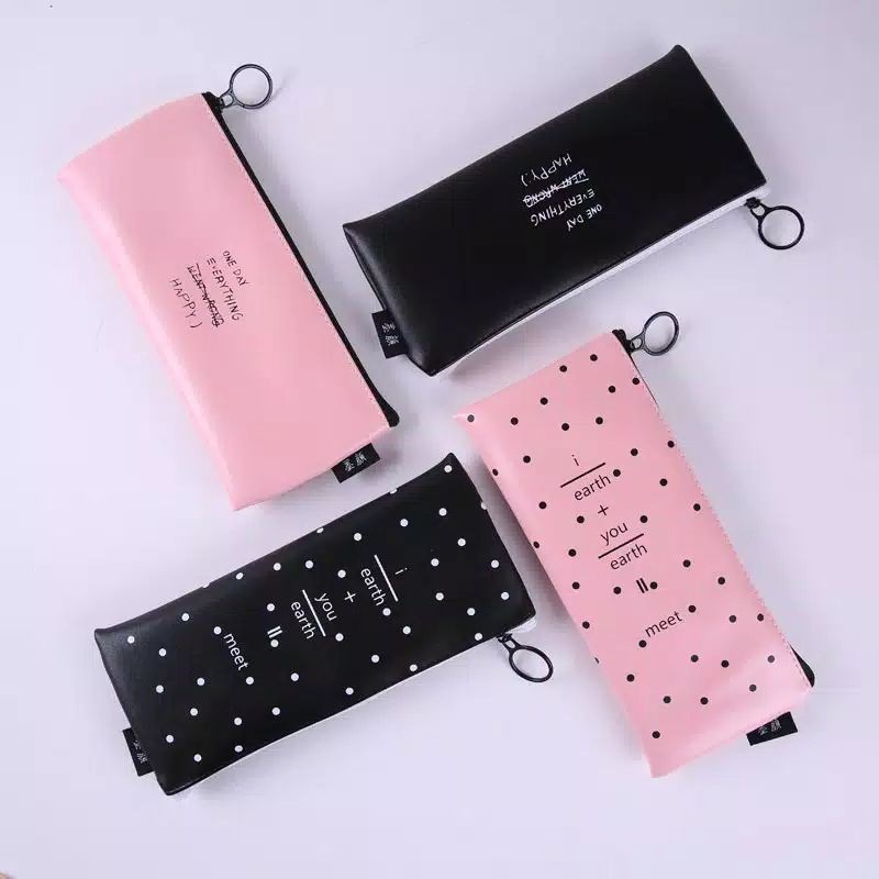 

Tempat Pensil Alat Tulis Black & Pink