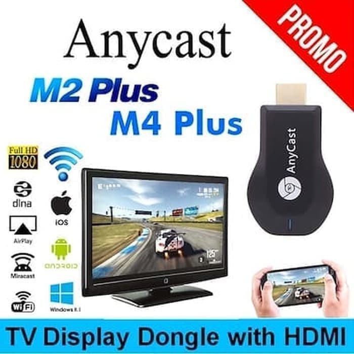 Anycast M4 plus HDMI Dongle USB Wireless HDMI Dongle Wifi Reciever Wireless HDMI Dongle Anycast