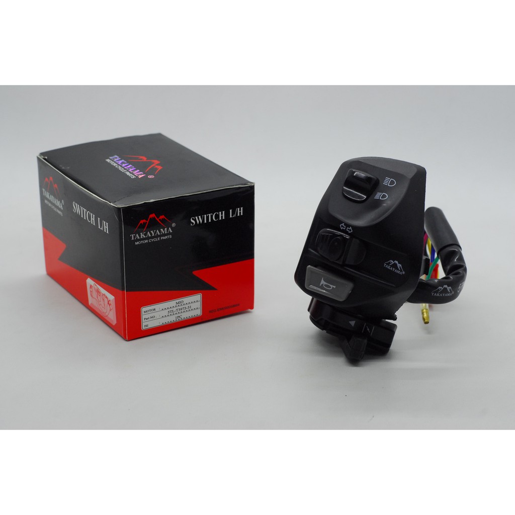 Tombol Lampu + Sein / Sen + Klakson 10K Motor Mio  - Takayama