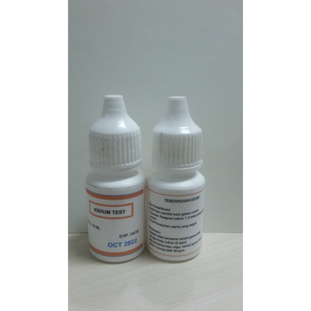 Test Kit Yodium - Iodium Test 10ml