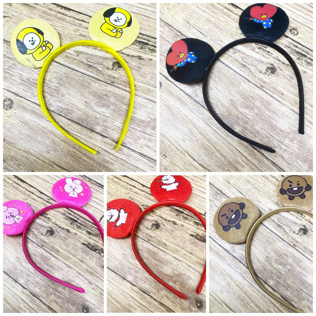 BANDO BTS BT21 / BANDO BT21 BTS / HEADBAND BANDO / BANDO ARMY BANGTAN KPOP KOREA TERMURAH