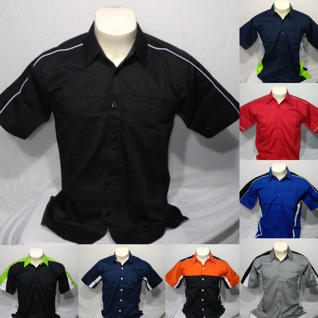 Kemeja Polos Seragam, Baju Kerja/Komunitas, American Drill