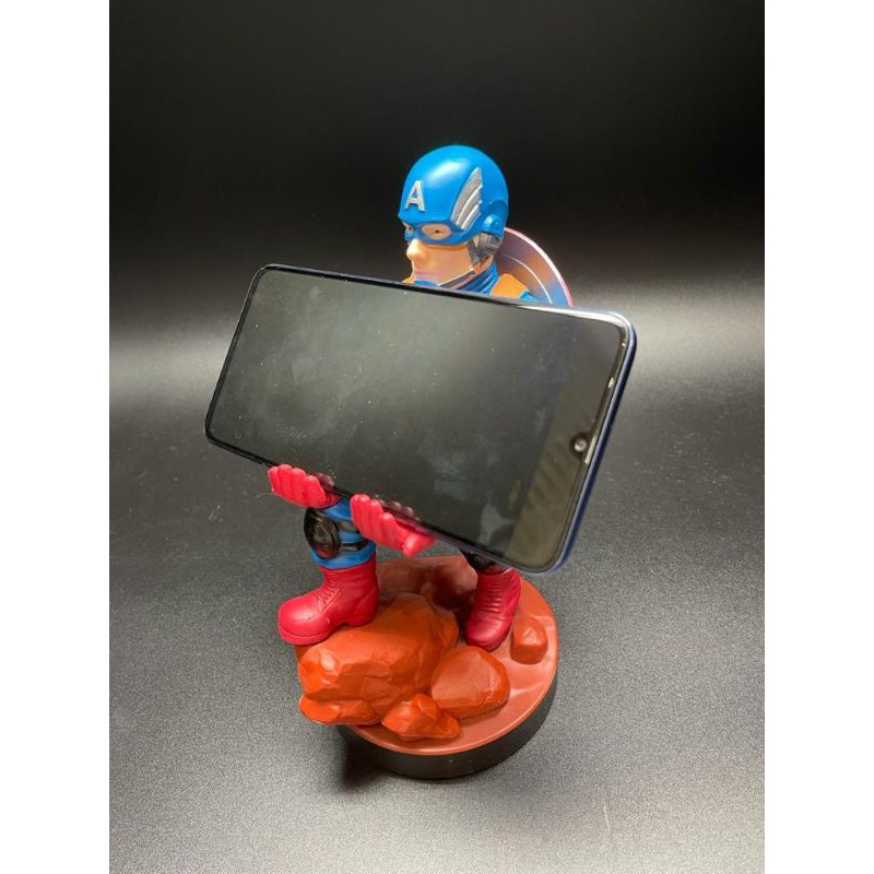 Cable Guy Stick Phone Holder Captain America ORIGINAL