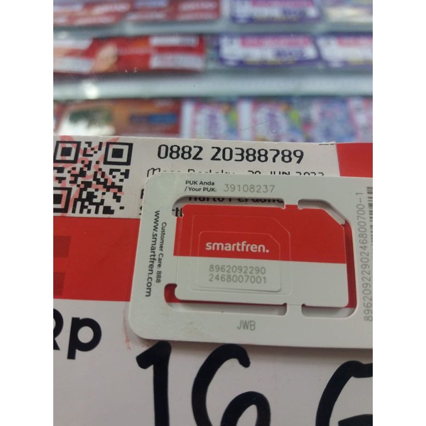 sp Smartfren 16 gb coctail 14 hari