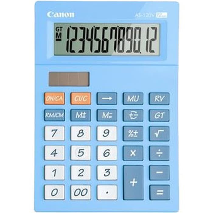

CALCULATOR KALKULATOR CANON WARNA WARNI AS 120V