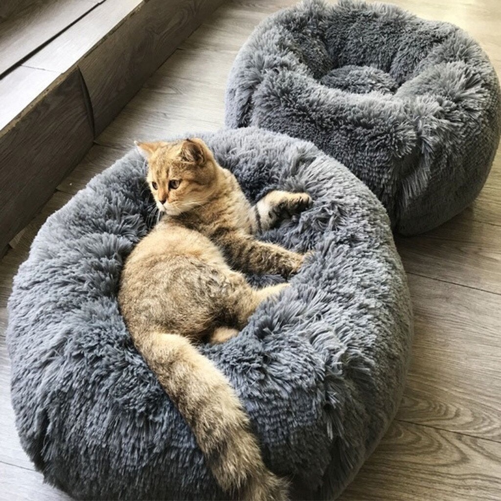 Karpet Matras Tempat Tidur Hewan Peliharaan Kucing Cat Plush Kennel