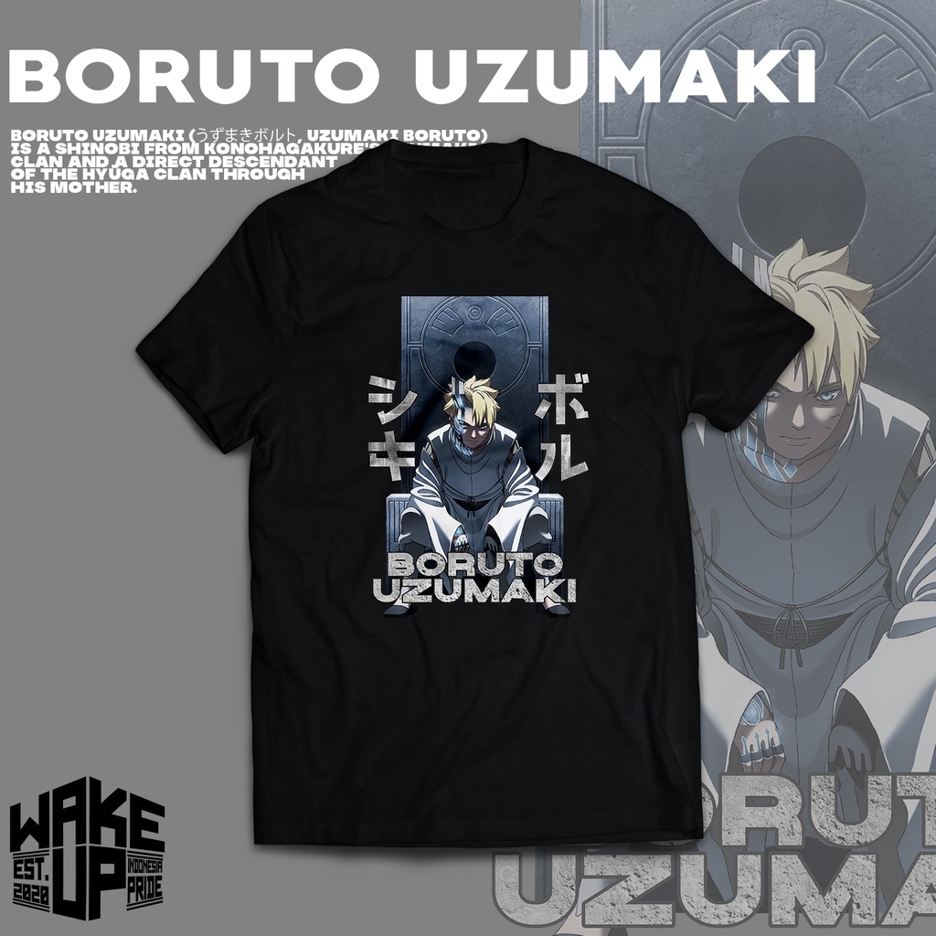 Kaos Anime Boruto Otsutsuki Mode PREMIUM