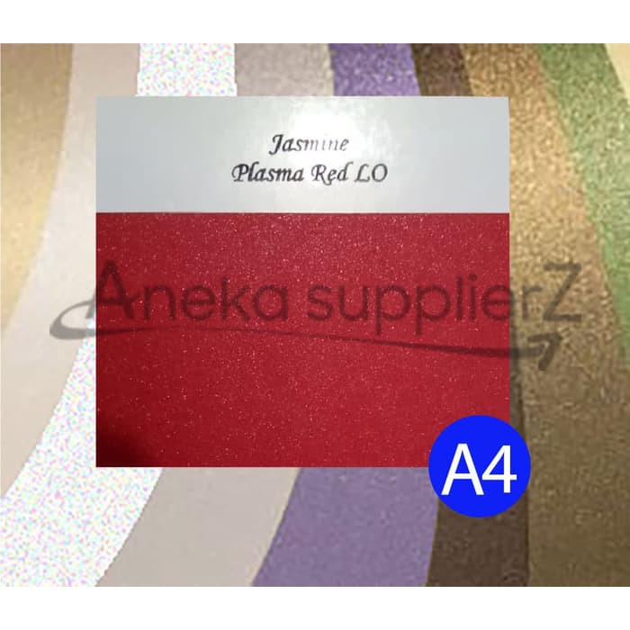 Kertas Karton Jasmine Tebal - A4 (Merah/Red )
