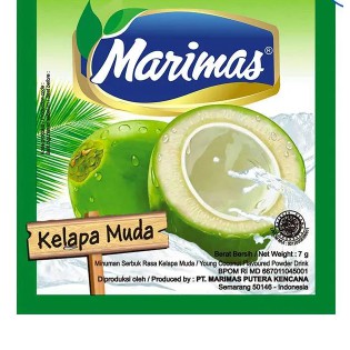 

Marimas Kelapa Muda 7 g/ 10 s