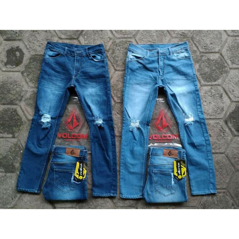 Celana Jeans Cewek Sobek sobek