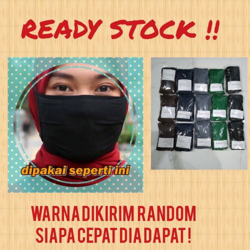 Masker Kain oxford grade A Bisa Untuk Hijab isi 10pcs per pack.