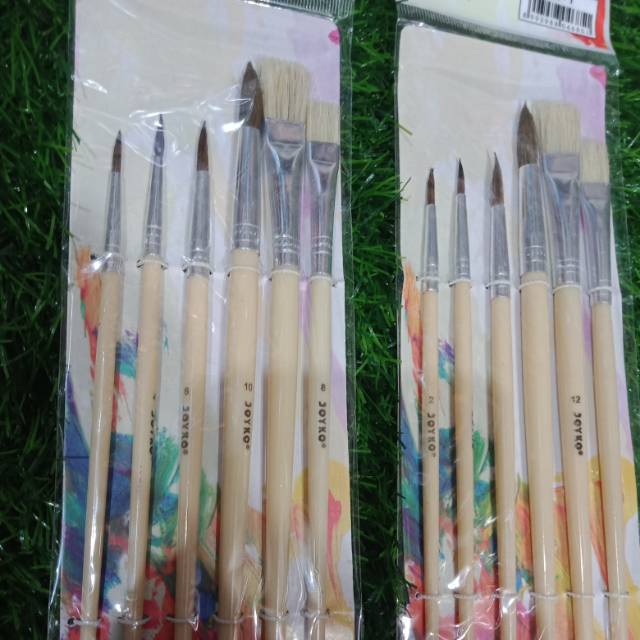 

Kuas lukis set.isi 6 biji..